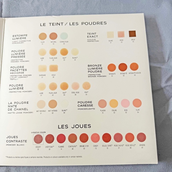 CHANEL VINTAGE CATALOGUE, 2000 MAKEUP, CREATION MAQUILLAGE PRINTEMPS 2000 CHANEL - Picture 3 of 16